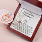 Mother-In-Law Necklace, To My Boyfriend's Mom Gift, Future Mother-In-Law Necklace Mother's Day Love Knot Necklace