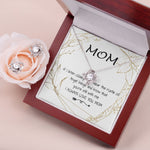 Mom Necklace - Love You Always And Forever Mother's Day Gift Mother's Day Love Knot Necklace