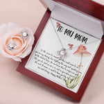 Mom Necklace, Gift Necklace For Mom Always Love You, Mother Neckalce Mother's Day Love Knot Necklace