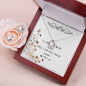 Mom Necklace - I'll Hold You In My Heart Mother's Day Gift Mother's Day Love Knot Necklace