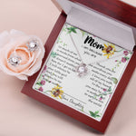 To My Mom Neckalce - Thank You For Sacrifices You Make Every Day Mother's Day Gift Mother's Day Love Knot Necklace