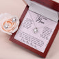 Gift For Caring Mom Form Son, To My Mom Necklace Gift For Mother's Day Mother's Day Love Knot Necklace