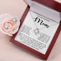 To My Loving Mom Gift for Mother Necklace Sentimental Mothers Day Thoughtful Present From Son Mother's Day Love Knot Necklace