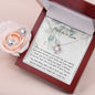 Mother-In-Law Necklace, Best Mother In Law Birthday Necklace, To My Mother In Law Necklace Mother's Day Love Knot Necklace