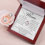 Mom Necklace - To Mom Necklace, Gorgeous Necklace for Mom from Daughter Mother's Day Gift Mother's Day Love Knot Necklace
