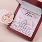 To My Mom Necklace Gift From Son Mother's Day Necklace Mother's Day Love Knot Necklace