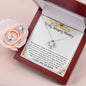 Mommy Necklace, To My Amazing Mommy Gift Necklace, 1st Mother’s Day Present For New Mom From New Born Baby, Sentimental Gift From Baby To Mom, New Mommy Gift Mother's Day Love Knot Necklace