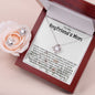 Mother-In-Law Necklace, Gift To My Boyfriend's Mom Necklace, Gift For Future Mother-In-Law Mother's Day Love Knot Necklace