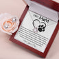 Mom Necklace - To My Dog Mom - Love You Always And Forever - Mother's Day Gift Mother's Day Love Knot Necklace