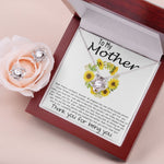 Mom Necklace, To My Mother Necklace Gift For Mom, Mother's Day Necklace From Daughter Son Mother's Day Love Knot Necklace
