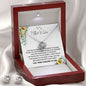 Mother-In-Law Necklace, Mother In Law Necklace Gift - Man Of My Dream Necklace From Your Daughter In Law Mother's Day Love Knot Necklace