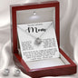 To My Loving Mom Gift for Mother Necklace Sentimental Mothers Day Thoughtful Present From Son Mother's Day Love Knot Necklace