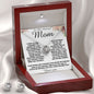To my Amazing Mom Gift From Son Mother's Day Necklace Mother's Day Love Knot Necklace