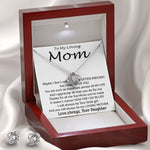 To My Loving Mom - Important Person In My Life Mother's Day Gift From Daughter Necklace Mother's Day Love Knot Necklace
