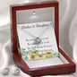 Mother Necklace - No Matter What - I Will Always Love You Mom Necklace Mother's Day Love Knot Necklace