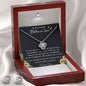 To My Future Mother In Law, Wedding For Her Mother's Gift Necklace Mother's Day Love Knot Necklace
