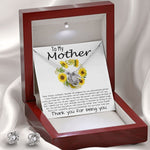 Mom Necklace, To My Mother Necklace Gift For Mom, Mother's Day Necklace From Daughter Son Mother's Day Love Knot Necklace