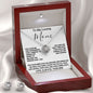 To My Loving Mom - Love Always Your Son Necklace Mother's Day Love Knot Necklace
