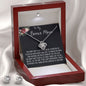 To My Bonus Mom Necklace, Thank You For Everything Mother's Day Gift For Mom Mother's Day Love Knot Necklace
