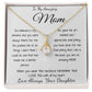 Mom Necklace - Gift for Mom from Daughter, Mother's Day Gift Mother's Day Alluring Beautiful Necklace