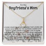 Mother-In-Law Necklace, Gift To My Boyfriend's Mom Necklace, Gift For Future Mother-In-Law, Mother's Day Alluring Beautiful Necklace