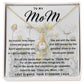 To My Mom Necklace Greatest Mom Mother's Day Gift Necklace Mother's Day Alluring Beautiful Necklace