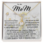 To My Mom Necklace Greatest Mom Mother's Day Gift Necklace Mother's Day Alluring Beautiful Necklace