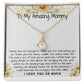 Mommy Necklace, To My Amazing Mommy Gift Necklace, 1st Mother’s Day Present For New Mom From New Born Baby, Sentimental Gift From Baby To Mom, New Mommy Gift Mother's Day Alluring Beautiful Necklace