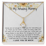 Mommy Necklace, To My Amazing Mommy Gift Necklace, 1st Mother’s Day Present For New Mom From New Born Baby, Sentimental Gift From Baby To Mom, New Mommy Gift Mother's Day Alluring Beautiful Necklace