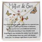 Mom Necklace, Mother and Son Gift, Gift For Mom From Son, Sentimental Gifts For Mom From Son,  Mother's Day Necklace, Mother's Day Alluring Beautiful Necklace
