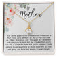 To Mom - Gentle Guidance, Mother's Day Alluring Beautiful Necklace