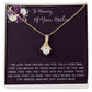 Daughter Necklace, Daughter loss of mom necklace gift, mother passing, loss of mother, sympathy In Memory Of Your Mother Necklace Mother's Day Alluring Beautiful Necklace