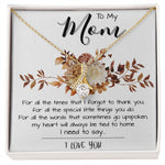 Mom Necklace, Mom Gift From Daughter, Mother Day Necklace Meaningful For Mom Christmas Gift For Mom Necklace, Mother's Day Alluring Beautiful Necklace