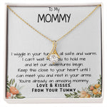 Mommy Necklace, To My Mommy Necklace, Gift For Mom To Be Necklace, Gift For First Time Mom, Expecting Mother Necklace, New Mom Necklace Gift Mother's Day Alluring Beautiful Necklace