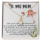 Mom Necklace, Gift Necklace For Mom Always Love You, Mother Necklace, Mother's Day Alluring Beautiful Necklace