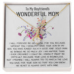 Mom Necklace, Mother-In-Law Necklace, To My Boyfriend's Mom Gift Necklace, Mother's Day Alluring Beautiful Necklace