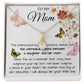 Mom Necklace Gift - To My Mom - Gift From Daughter - Mother's Day Necklace Mother's Day Alluring Beautiful Necklace
