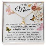 Mom Necklace Gift - To My Mom - Gift From Daughter - Mother's Day Necklace Mother's Day Alluring Beautiful Necklace