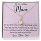 Gift For Mom From Son To My Caring Mum Necklace, Gift For Mother's Day Jewelry Mother's Day Alluring Beautiful Necklace