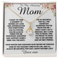 To my Amazing Mom Gift From Son Mother's Day Necklace, Mother's Day Alluring Beautiful Necklace