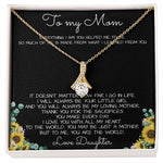 To My Mom Necklace You Are The World Mother Gift Necklace Mother's Day Alluring Beautiful Necklace