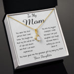Mom Necklace - To Mom Necklace, Gorgeous Necklace for Mom from Daughter Mother's Day Alluring Beautiful Necklace