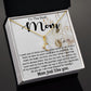 Mom Necklace, Best Mother's Day Gift - To My Mom Best Necklace, Mother's Day Alluring Beautiful Necklace