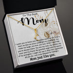 Mom Necklace, Best Mother's Day Gift - To My Mom Best Necklace, Mother's Day Alluring Beautiful Necklace