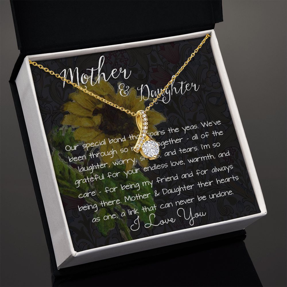 Mom Necklace Gift, Mothers's Day Necklace - Special Bond, Mother's Day Alluring Beautiful Necklace