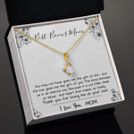 Mom Necklace, Stepmom Necklace, Bonus Mom Necklace, Mother's Day Gift For Step Mom Necklace, Mother's Day Alluring Beautiful Necklace