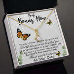 Stepmom Necklace, To My Bonus Mom Gift Neckalce, Thank For You Loving Me As Your Own, Mother's Day Alluring Beautiful Necklace
