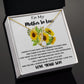 Mom Necklace Gift - You Are Appreciated Necklace, Gift For Her, Mother's Day Gift To My Mom Necklace, Mother's Day Alluring Beautiful Necklace