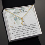 Mother-In-Law Necklace, Best Mother In Law Birthday Necklace, To My Mother In Law Necklace Mother's Day Alluring Beautiful Necklace