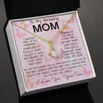 To My Mom Necklace From Son Gift Ideas For Mother's Day Necklace Mother's Day Alluring Beautiful Necklace